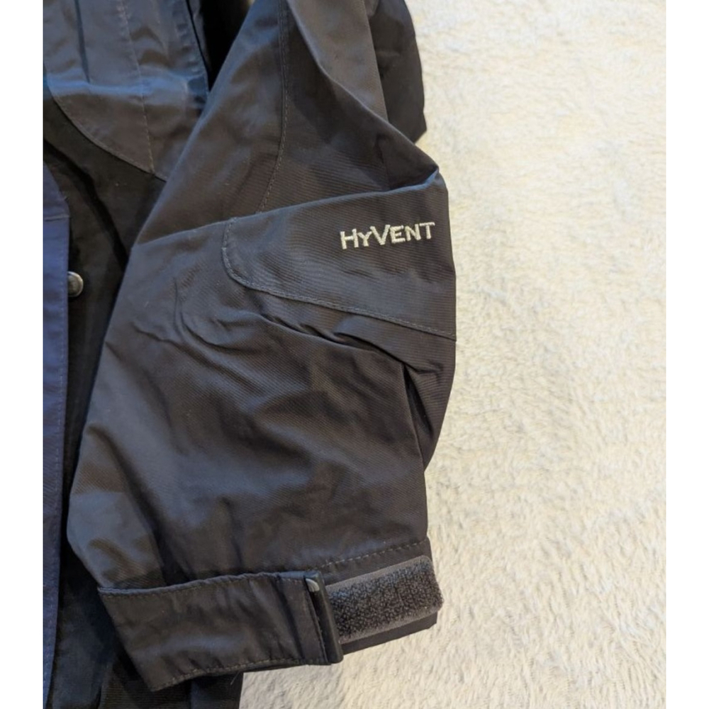 Men's The North Face Performance Jacket L Navy Black HyVent - Picture 6 of 16